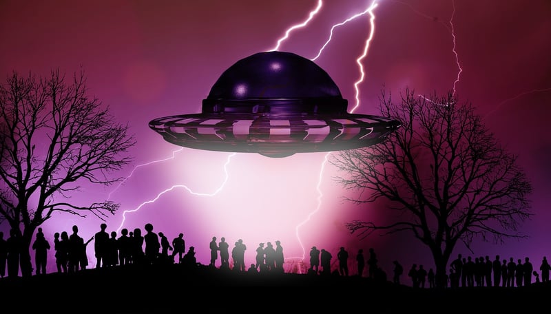 Area 51 UFO Sighting